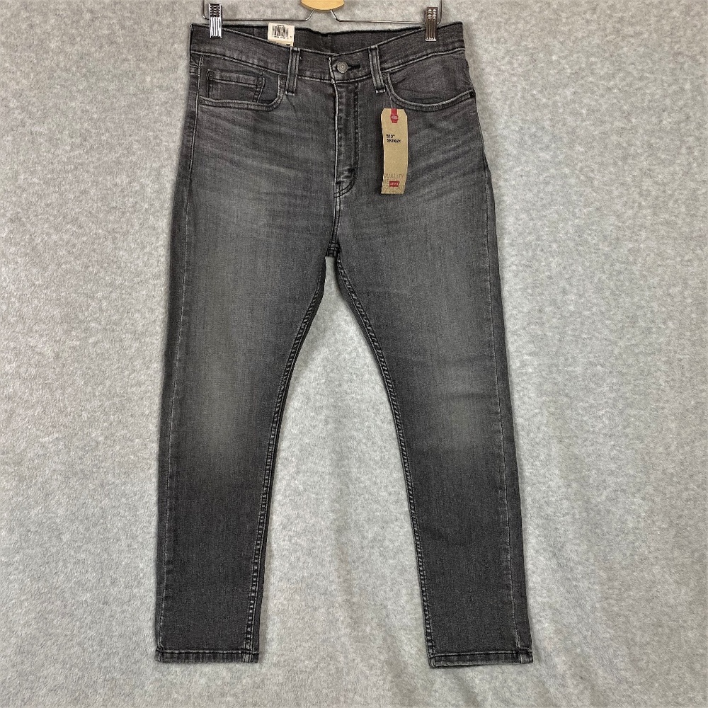Levis Mens 510 Skinny Jeans Stretch 34/30 NWT